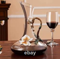 Semaxe 5 Piece Novelty Crystal Wine Glasses & Decanter For Wine Tasting