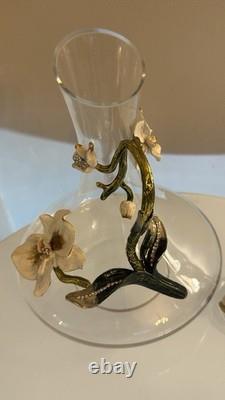 Semaxe 5 Piece Novelty Crystal Wine Glasses & Decanter For Wine Tasting