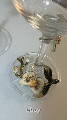 Semaxe 5 Piece Novelty Crystal Wine Glasses & Decanter For Wine Tasting