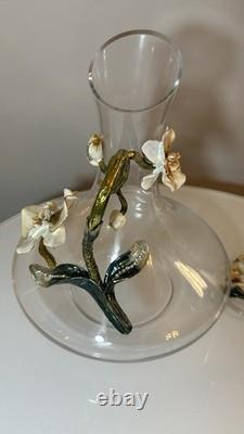 Semaxe 5 Piece Novelty Crystal Wine Glasses & Decanter For Wine Tasting