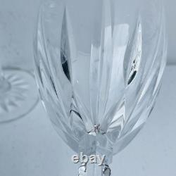 Set 10 Crystal D'Arques Style Durand Classic Wine Glasses Goblets 8 inches