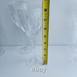 Set 10 Crystal D'Arques Style Durand Classic Wine Glasses Goblets 8 inches