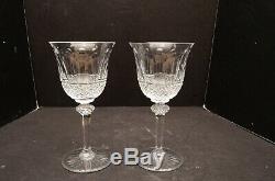 Set 2 St. Louis TOMMY Continental Wine Water Glass goblet stemware Saint pair