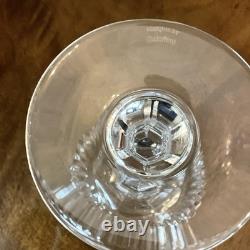 Set 2 Waterford Marquis Crystal Hanover Gold Balloon Wine Glasses