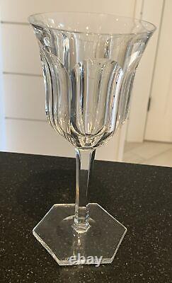 Set / 3 Vintage Baccarat France Crystal MALMAISON Water Goblets or Wine Glasses