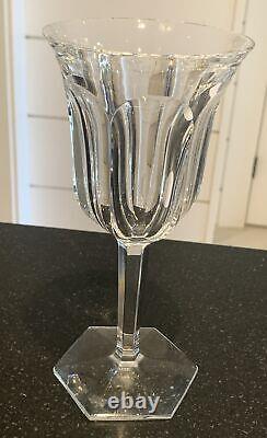 Set / 3 Vintage Baccarat France Crystal MALMAISON Water Goblets or Wine Glasses