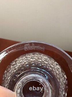 Set 5 Vtg WATERFORD CRYSTAL Colleen Short Stem 6 oz Claret Wine Glasses IRELAND