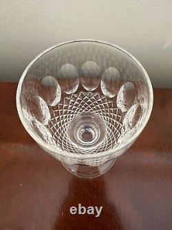 Set 5 Vtg WATERFORD CRYSTAL Colleen Short Stem 6 oz Claret Wine Glasses IRELAND