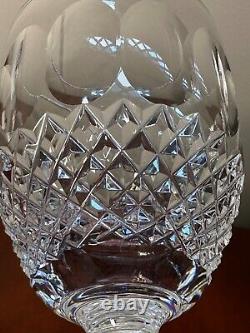 Set 5 Vtg WATERFORD CRYSTAL Colleen Short Stem 6 oz Claret Wine Glasses IRELAND