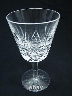 Set 6 Waterford Lismore Small Wine Crystal Stemware Glasses Goblet White/Red