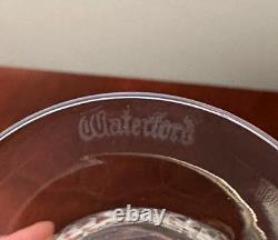 Set 8 Vtg WATERFORD CRYSTAL Colleen 2.5 oz Sherry Wine/Liqueur Glasses IRELAND