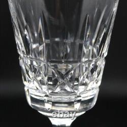 Set 8 Waterford Crystal Kylemore 6 Claret Wine Glasses Stems Goblets Old Mark