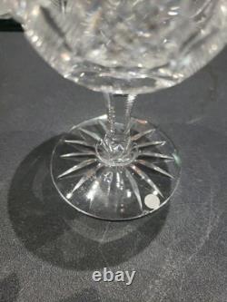 Set (8) Wine Claret glass, American Brilliant Cut Crystal Maple City Clark Z. B