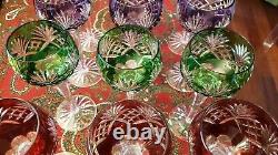 Set Of 12 Ajka Caroline Wine Goblets