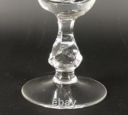 Set Of 12 Grace Grc1 Wine Glasses 5 Oz With Cut Leaf Pattern