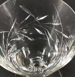 Set Of 12 Grace Grc1 Wine Glasses 5 Oz With Cut Leaf Pattern