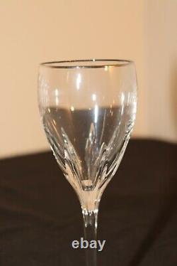 Set Of 12 Lenox Firelight Crystal Red Wine Glasses