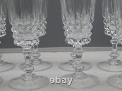 Set Of 19 5 Water 6 wine Glasses 8 Champagne Flutes