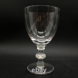 Set Of 2 Lalique St Hubert Crystal Bourdeaux Wine Glasses Cr2288