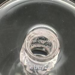 Set Of 2 Lalique St Hubert Crystal Bourdeaux Wine Glasses Cr2288