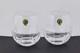 Set Of 2 Waterford Crystal Cluin Wine Stemless Glasses New