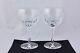 Set Of 2 Waterford Crystal Lismore Balloon Wine Glasses Mint