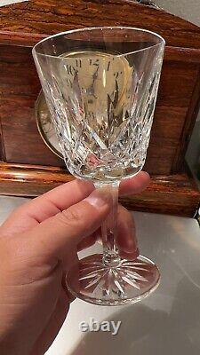 Set Of 2 Waterford LISMORE 1952 CLARET Mastercraft Dessert Wine Glasses 4.5 OZ