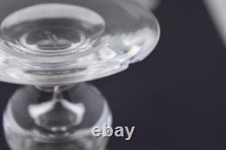 Set Of 4 Steuben Crystal Baluster Teardrop Stem 5 Wine Glasses