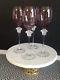 Set Of 4 VERSACE MEDUSA WINE GLASSES. ROSENTHAL 10 1/4