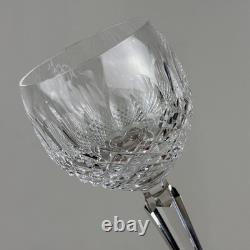 Set Of 4 Vintage Waterford Crystal Colleen Wine Hock Glasses 7 3/8