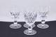 Set Of 4 Waterford Crystal Boyne Port Wine Glasses Mint