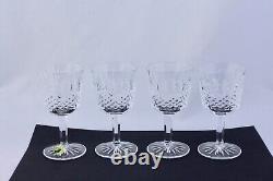 Set Of 4 Waterford Crystal Bunclody 4-1/4 Port Wine Glasses Mint
