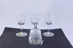 Set Of 4 Waterford Crystal Bunclody 4-1/4 Port Wine Glasses Mint