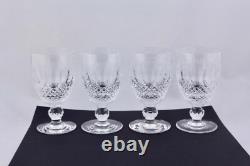 Set Of 4 Waterford Crystal Colleen 4-3/4 Claret Wine Glasses Mint