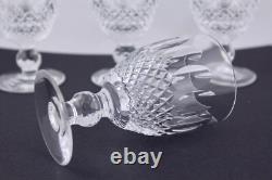 Set Of 4 Waterford Crystal Colleen 4-3/4 Claret Wine Glasses Mint