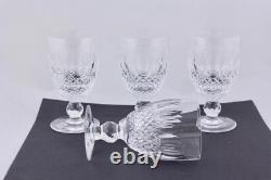 Set Of 4 Waterford Crystal Colleen 4-3/4 Claret Wine Glasses Mint
