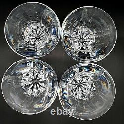 Set Of 4 Waterford Crystal LONDON Wine Glasses Flared Trumpet Retired