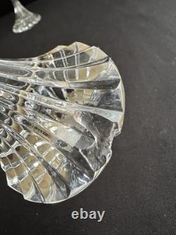 Set Of 5 Baccarat Crystal Massena 6-3/8 White Wine Goblets Glasses - Chips