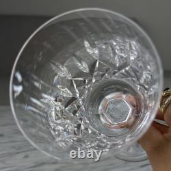 Set Of 5 WATERFORD LISMORE WATER / WINE GOBLETs Crystal 6-7/8 Ireland