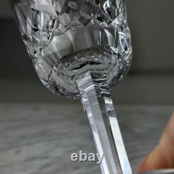 Set Of 5 WATERFORD LISMORE WATER / WINE GOBLETs Crystal 6-7/8 Ireland