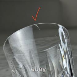 Set Of 5 WATERFORD LISMORE WATER / WINE GOBLETs Crystal 6-7/8 Ireland