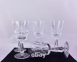 Set Of 5 Waterford Crystal Kylemore 6 Claret Wine Glasses Mint