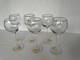 Set Of 6 Lenox Solitaire Full Lead Crystal Wine Glasses