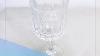 Set Of 6 Longchamp By Cristal D Arques Durand Lead Hand Cut Crystal Wine Glasses