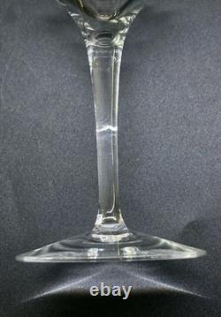 Set Of 6 Prelude Clear Orrefors Crystal White Wine Glasses 6 Lot