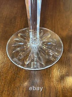 Set Of 6 Vintage Waterford Lismore Balloon Hock Wine Glass 7 3/8tall 2 7/8 D