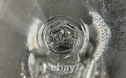 Set Of 6 Waterford Crystal ALANA Wine Glasses 5 7/8 Signed Old Mark