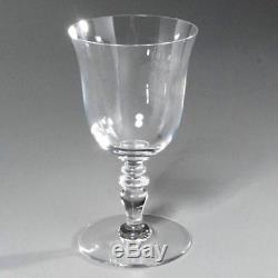 Set Of 7 Baccarat Crystal Annie Wine Glasses