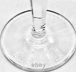 Set Of 8 Older Waterford Crystal Alana Wine Hocks, Made In Ireland, Exlnt Cond