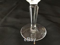 Set Of Six (6) Crystal White Wine Kildare (Cut) by WATERFORD 5 7/8 in Height
